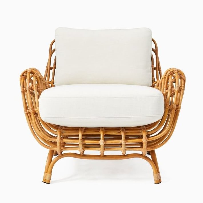 Good quality rattan sofa set for home furniture simple comfortable natural chair from Vietnam