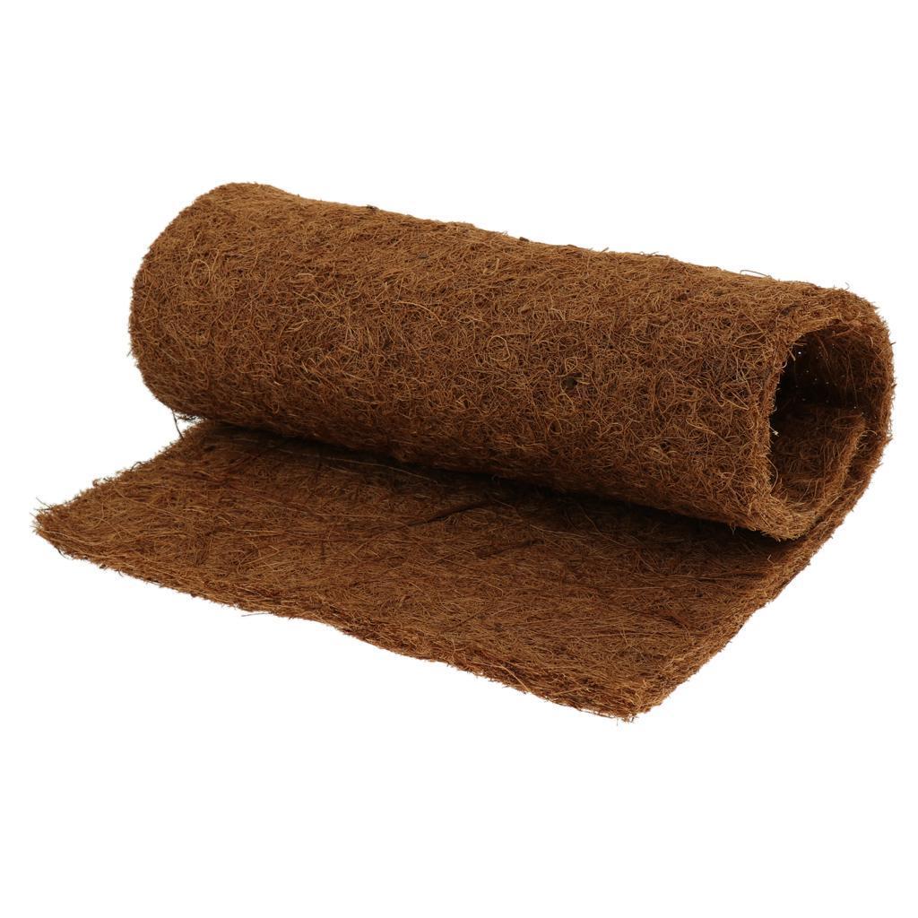 Compostable sustainable coconut fiber mat rolls wholesale coco natural coir sheets bio matting roll