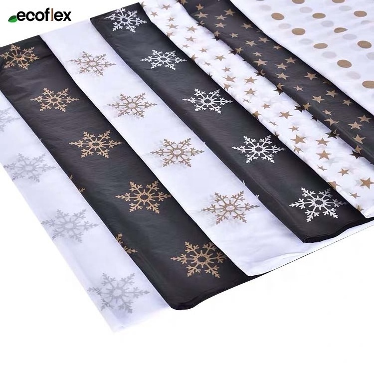 Wholesale Custom Designed Logo Printed Wrapping Tissue Paper For Clothing