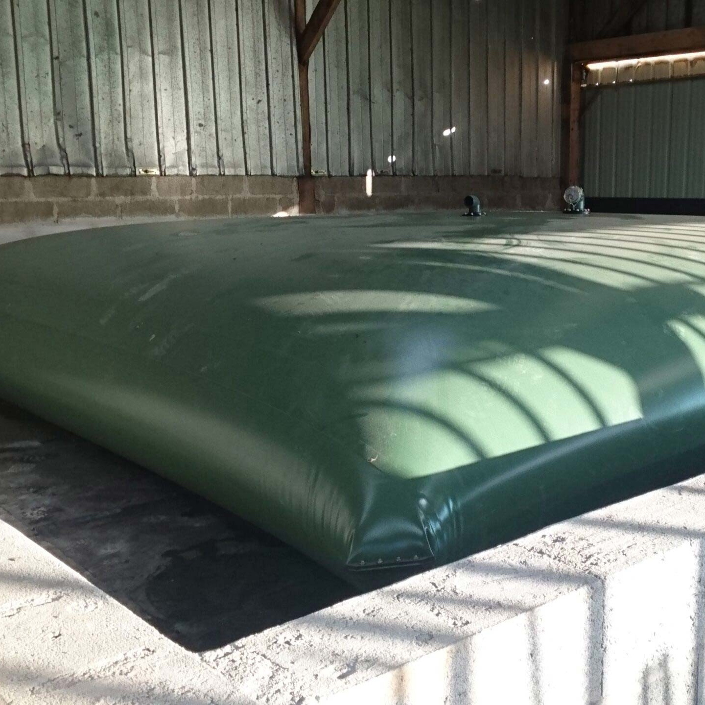 9500 Liter 2500 Gallon Agriculture Rectangular Flexible Water Storage Tank