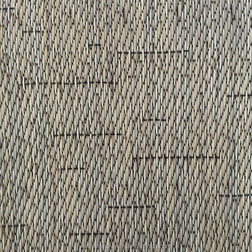 woven vinyl decorative wallpaper for bar, vinyl wallpaper for restaurant decoration, vinyl wall paper for spa decoration