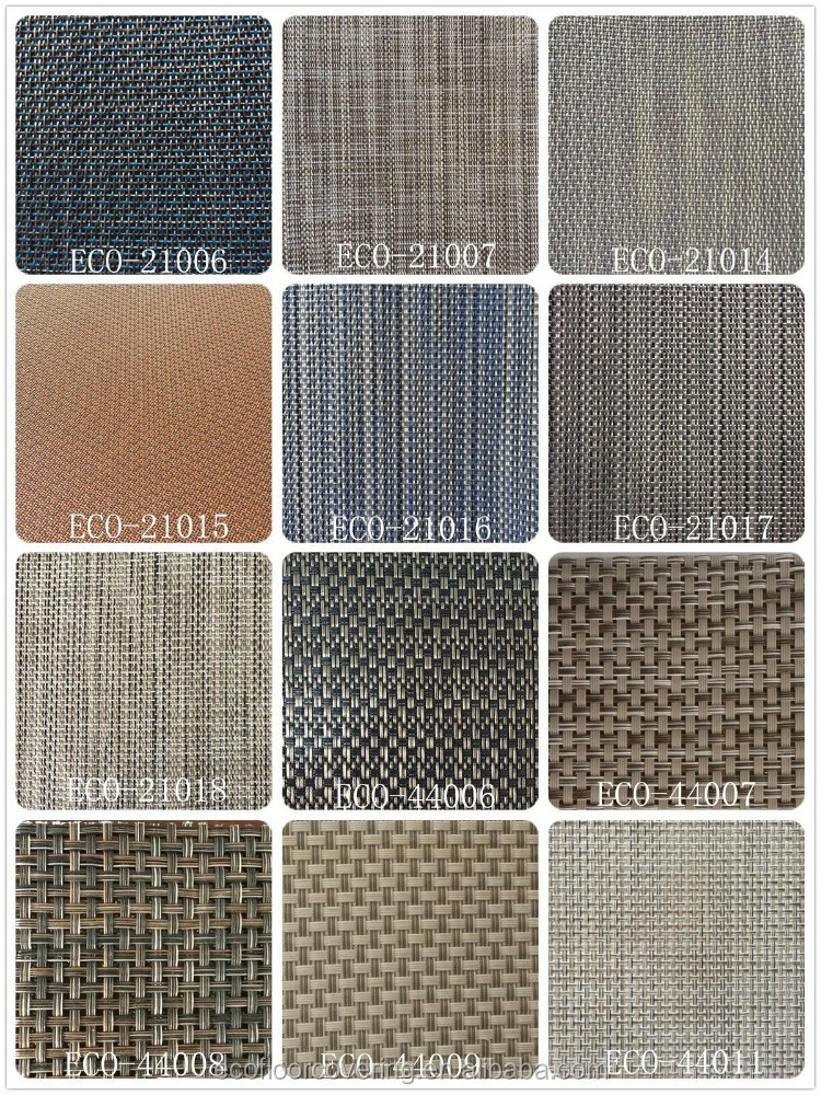 woven vinyl decorative wallpaper for bar, vinyl wallpaper for restaurant decoration, vinyl wall paper for spa decoration