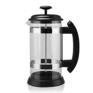 Heat-Resistant Percolator 1L Borosilicate Glass Coffee Filter Pot French Press Coffee Maker Pot