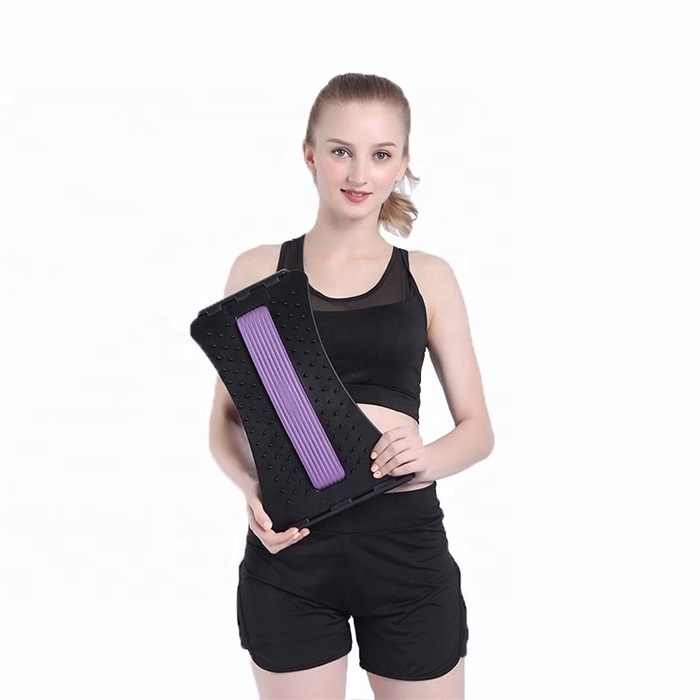 China Supplier Sales Multi-level Back Stretching Device Back Massager Lumbar Support Stretcher