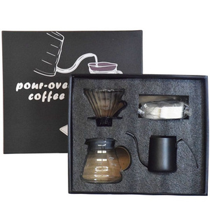 Luxurious Coffee Kit Portable Pour Over Coffee Maker Gift Set Coffee With Gift Box