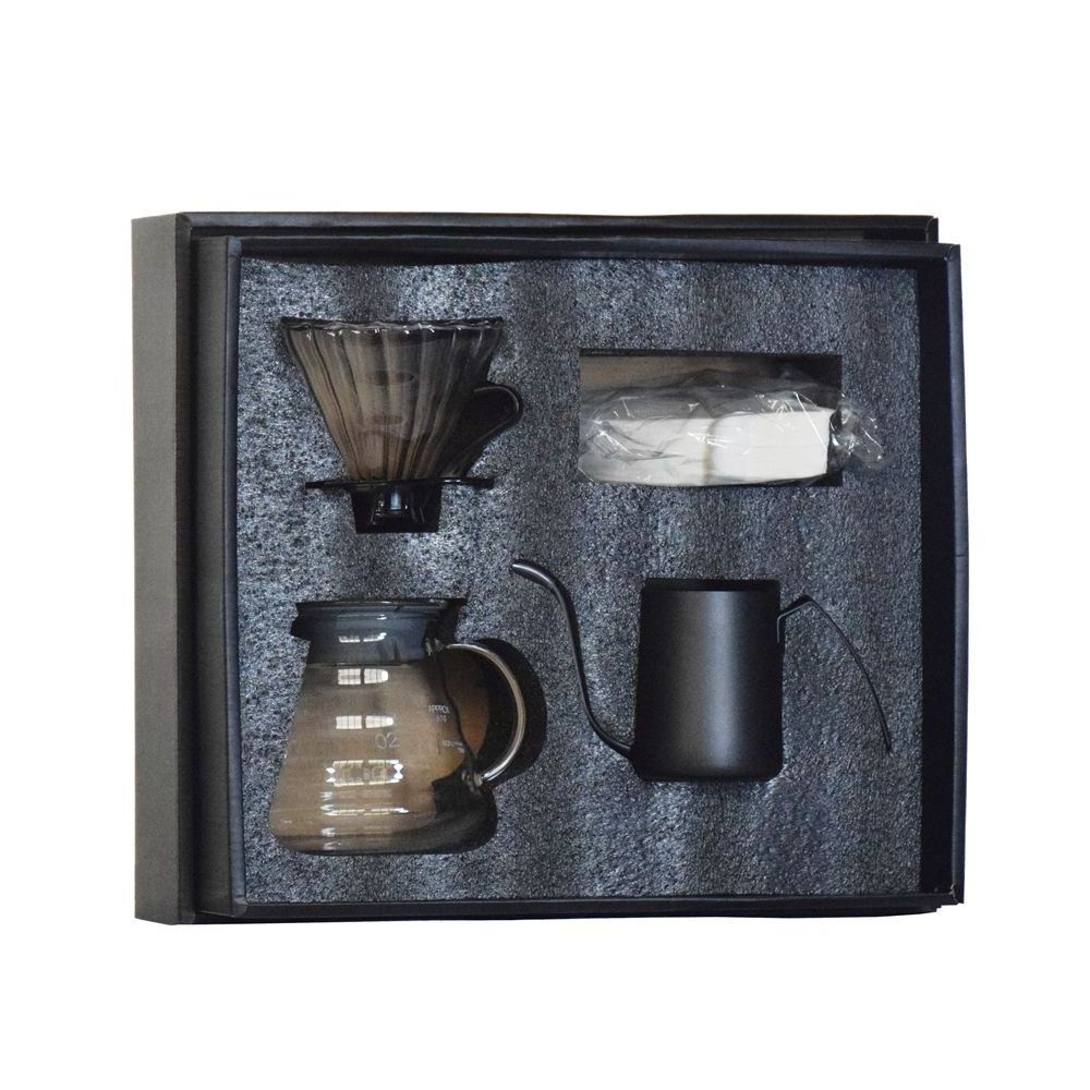 Luxurious Coffee Kit Portable Pour Over Coffee Maker Gift Set Coffee With Gift Box