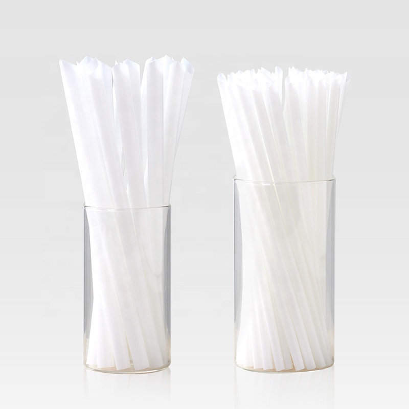 drinking straw environment friendly 12mm 6mm biodegradable PLA plastic PP disposable straws