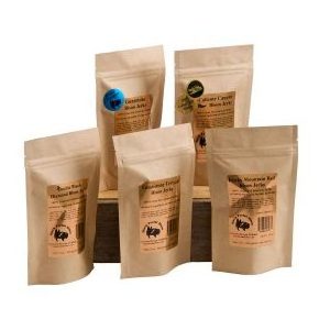 Eco Compostable Bags Biodegradable PLA Packing Zip Stand Up Pouch Ziplock Craft Kraft Paper Food Custom Packaging Bag