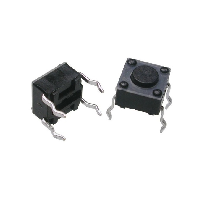 Dongguan electronics products factory 6*6 mm 4 pin dip power tact switch push bottom switch PTS-029