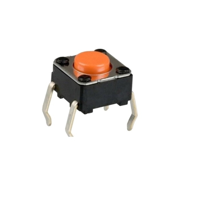 Dongguan electronics products factory 6*6 mm 4 pin dip power tact switch push bottom switch PTS-029