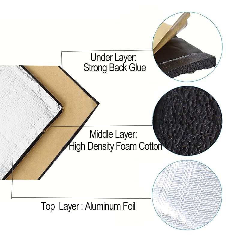 Self Adhesive Thermal Insulation Materials Cooler Thermal Insulation Sheet Waterproof Blanket for The Tank