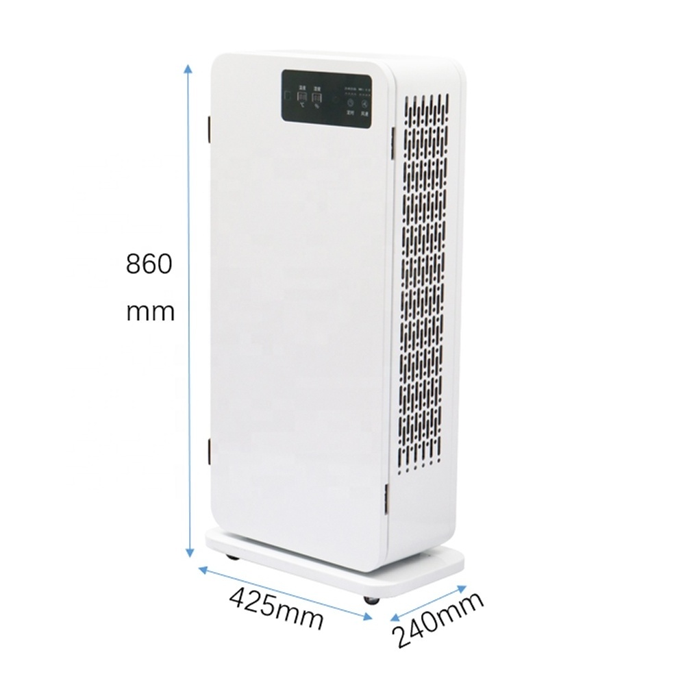 Large outlet quiet remote control indoor plasma air purifier washable electrostatic ESP cell odor removal Air Purifier