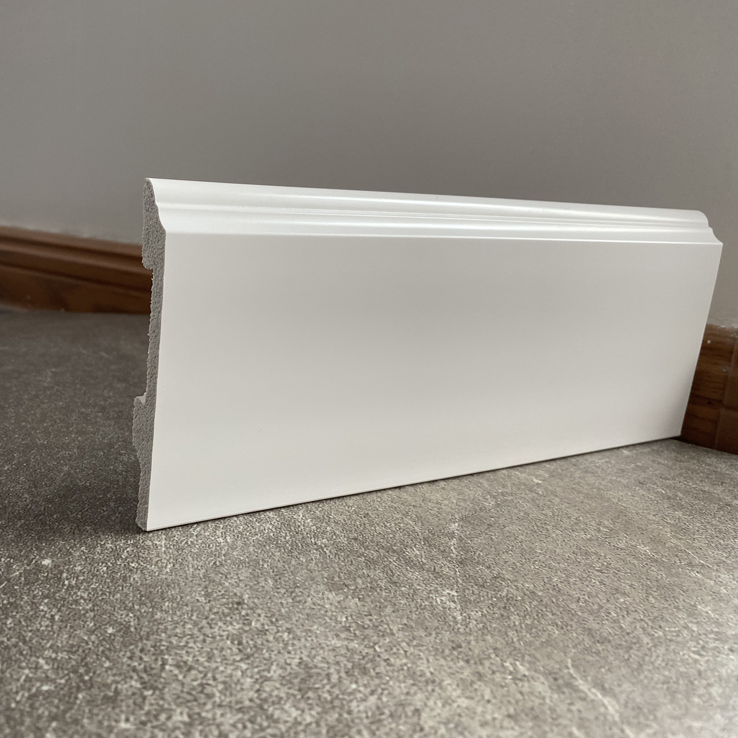 Flooring accessories pvc moldings for flooring wall base plastic skirting