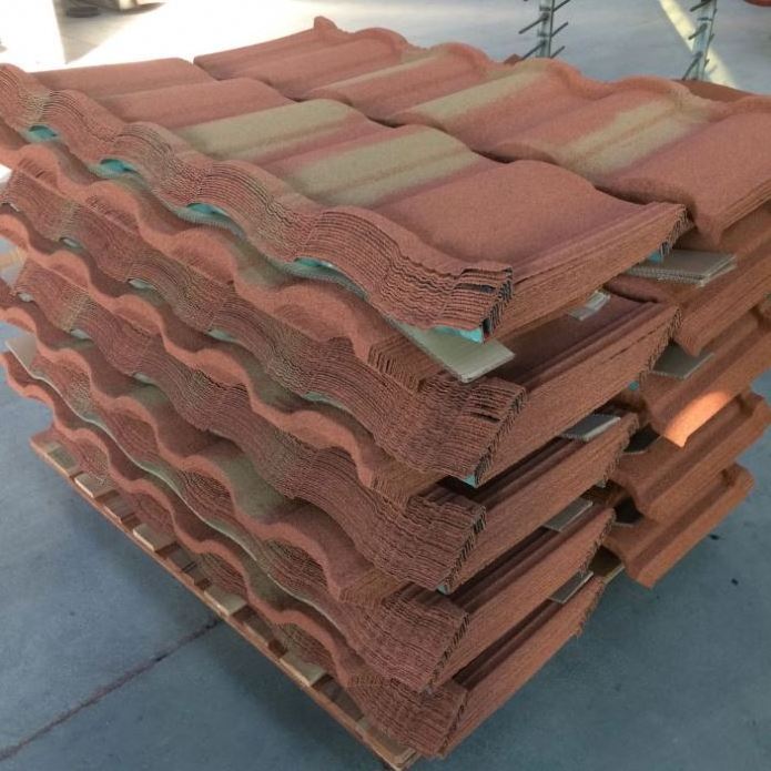 Color Stone Coated Roofing Sheets For Ghana Double Roman Metal Sheet Roof Ridge Tile Prices Manufacturer Shingle