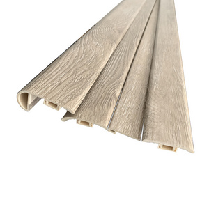 vinyl stair nose 2400x55x18mm end cap flexible trim for laminate flooring stair nose t molding