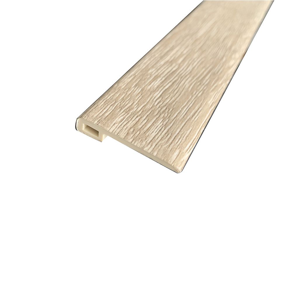 SPC/WPC/Laminated End Cap 30mm x 5.5mm Flooring Accessories Eco friendly moldings