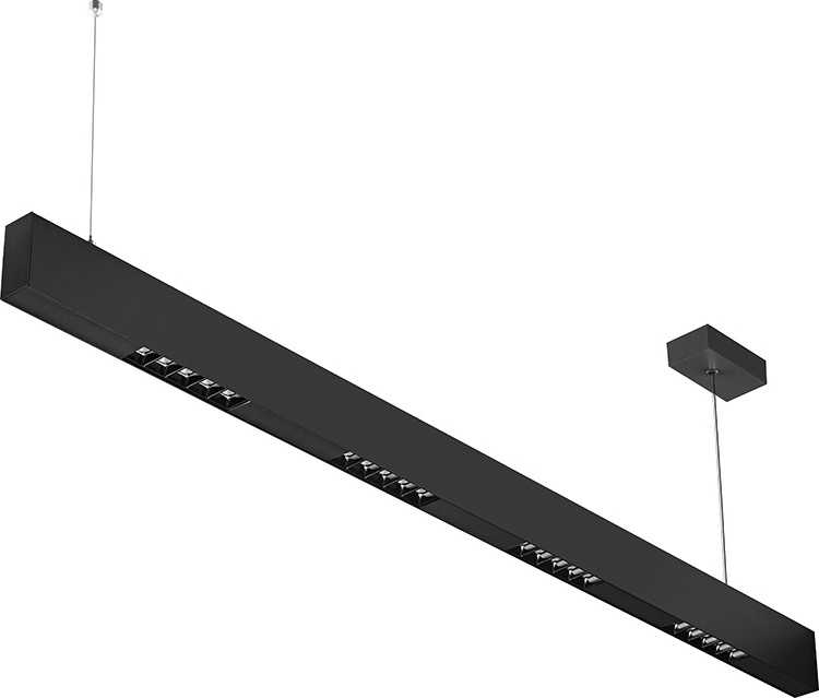 ECOJAS Dimmable Linear Pendant Light 20w Led Hanging Light Fixture 20w Office Pendant Light