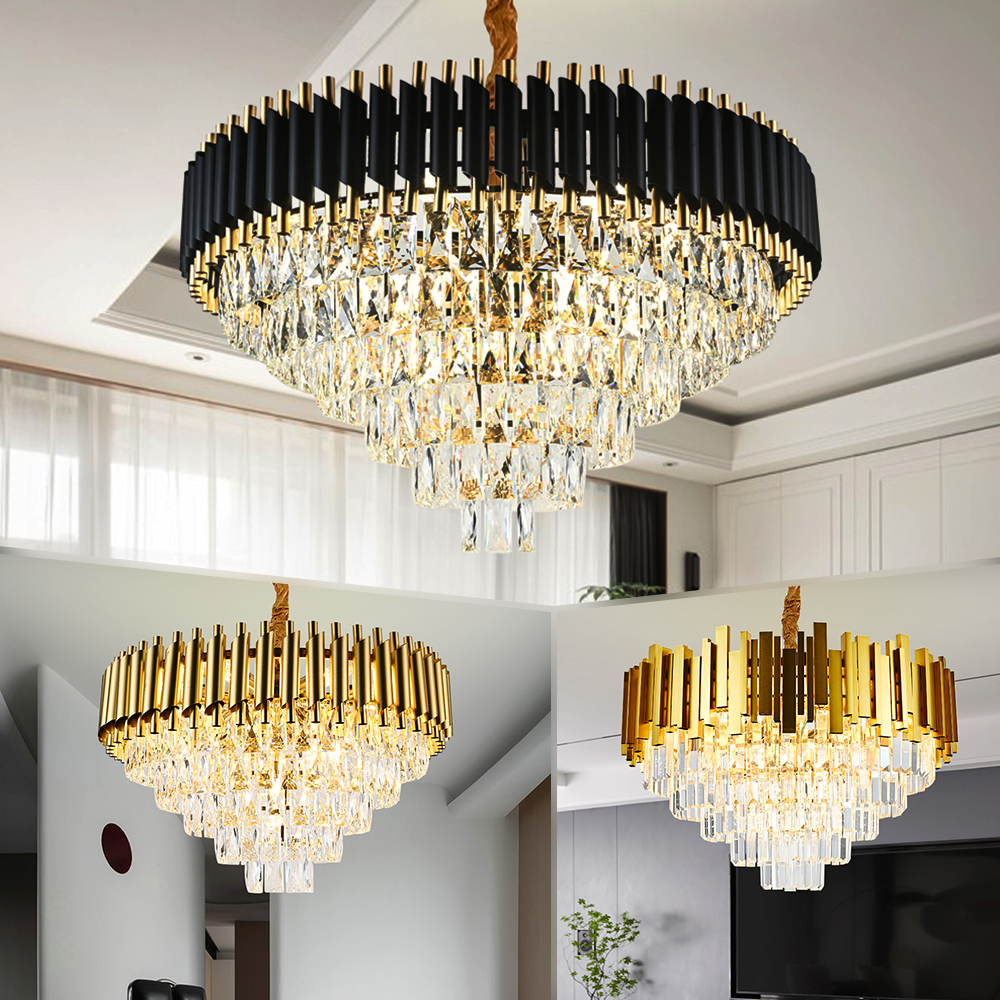 ECOJAS Customized Best selling indoor crystal stairwell ceiling lighting led butterfly chandeliers pendant lights for home hotel