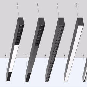 professional customized aluminum DALI dimming 45w linear light led fixture