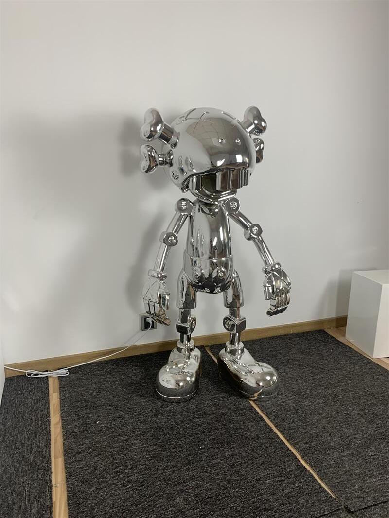 Modern Creative Living Room Decorations Resin Tide Playmechanical Bearmodel Bearbrick Statue