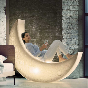 Creative Hotel Living Moon Room Nordic Corner Standing Light Modern Minimalist Designer Art Decoration Standing Led Floor Lamp