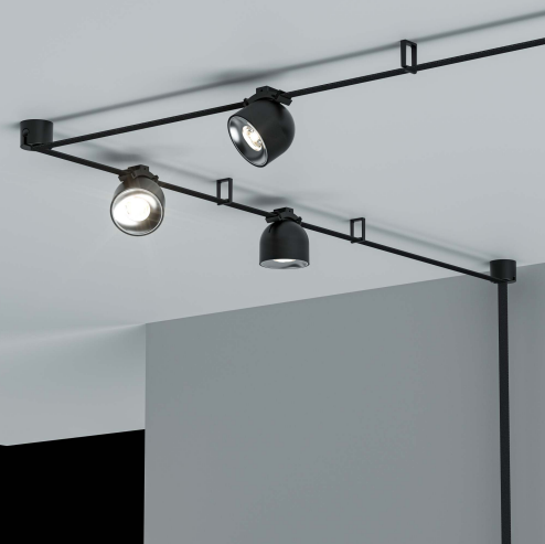 ECOJAS Latest Design DC 24v Belt Rail Versatile Combine Lighting System Dimmable Led Linear Track Light