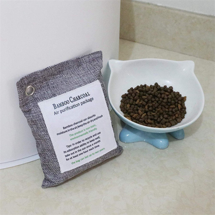 Natural Bamboo Charcoal Air Purifying Bags Activated Charcoal Odor Absorber