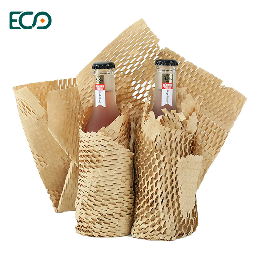 Wholesale Shockproof  Factory Price Honeycomb Roll  Packaging Paper wrap with Making Machine