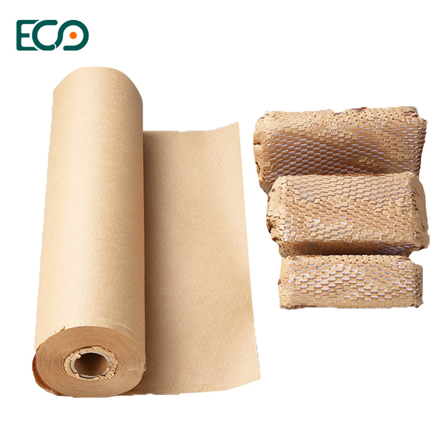 Wholesale Shockproof  Factory Price Honeycomb Roll  Packaging Paper wrap with Making Machine