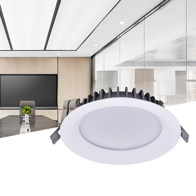 Ultra Thin High Quality LED Chip Great Light Efficiency Indoor Lighting Down Light SMD Recessed LED Downlights