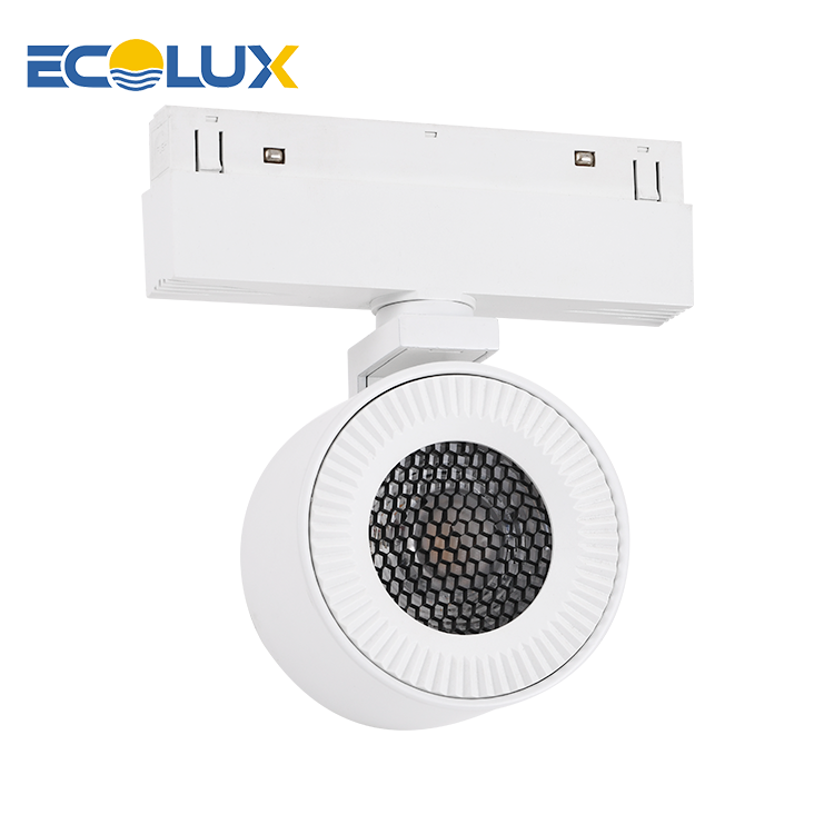 Ecolux High Quality Commercial Wide Angle Spot Lamp Stage Mall Window COB 10W LED Track Light