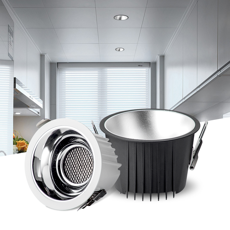 Ecolux Light Effectively Protects The Eyes IP54 Waterproof Design kitchen Bathroom Living Room Smart Recessed LED Downlight