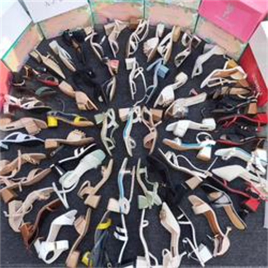 bulk stock used nice sandals shoes women high quality