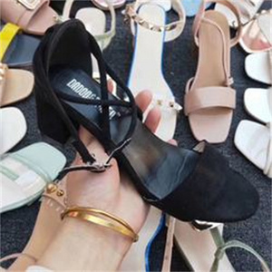 bulk stock used nice sandals shoes women high quality