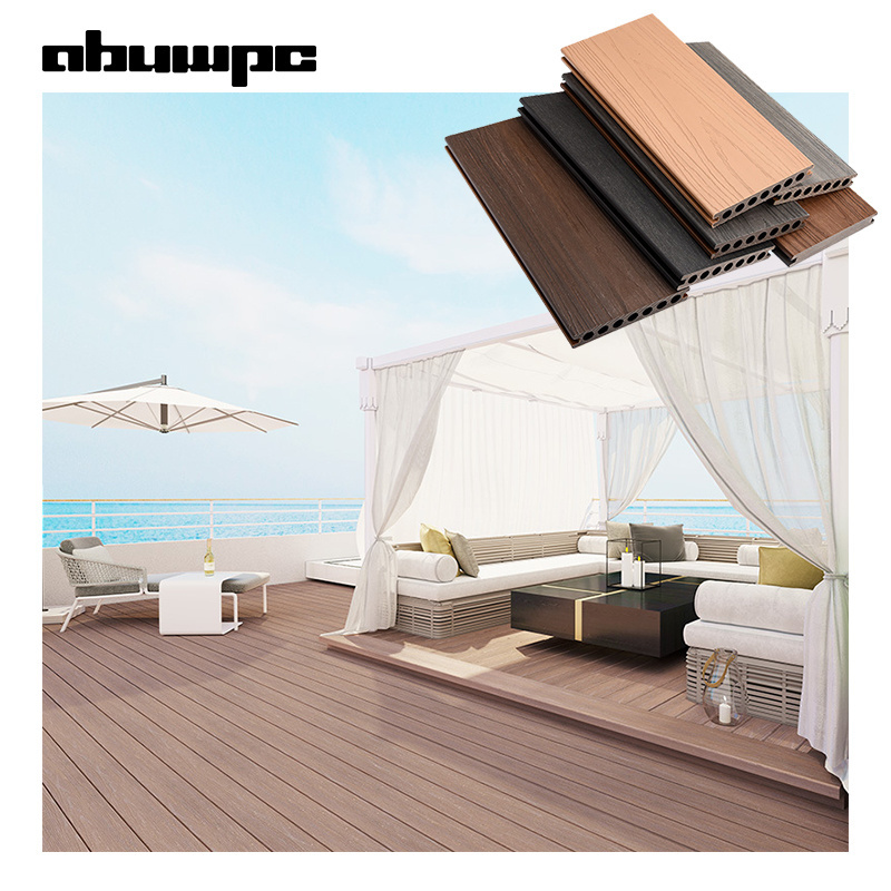 Hot Sale Interlocking Waterproof Wpc Co-extrusion Seamless Decking Without Gap