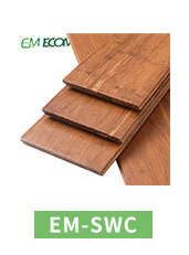 Solid Bamboo Flooring for indoor Carbonized Strand woven bambooo flooring 100%bamboo Factory Ecomax