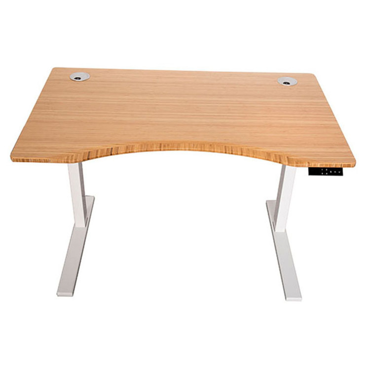 Bamboo table tops Electric frame  Sit And Stand Desk ,Height Adjustable Furniture Desk Table Top,office table