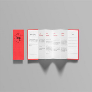 Custom All Kinds Of Booklet Flyer Leaflet Printing High Quality Binding Color Brochure Magazine Instructions