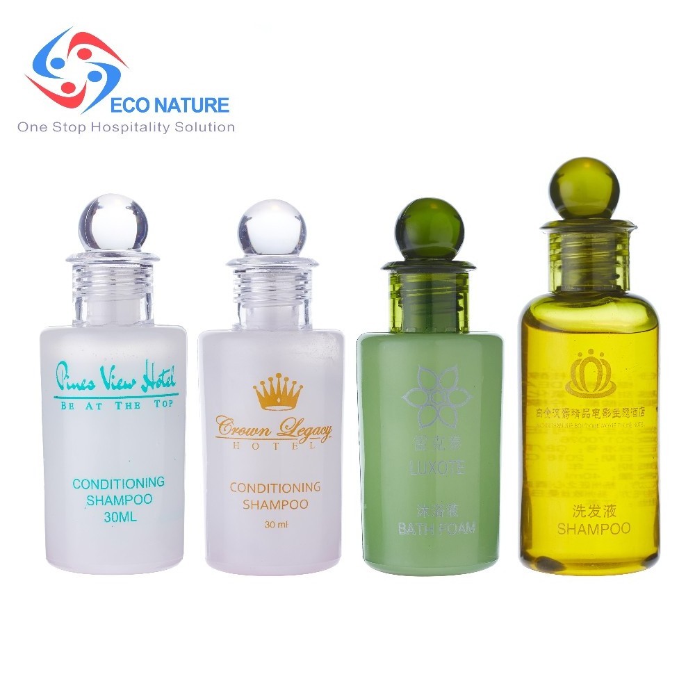 Mini Hotel Soap and Shampoo Toiletries Set 50ML Disposable Bathroom Shampoo Hotel Amenities