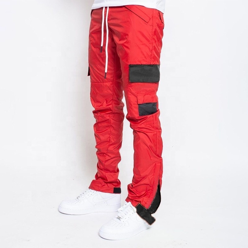 OEM Men Curves And Chill custom Stacked Pants With Your Custom Logo With Side Pockets Stack Pants For Men's