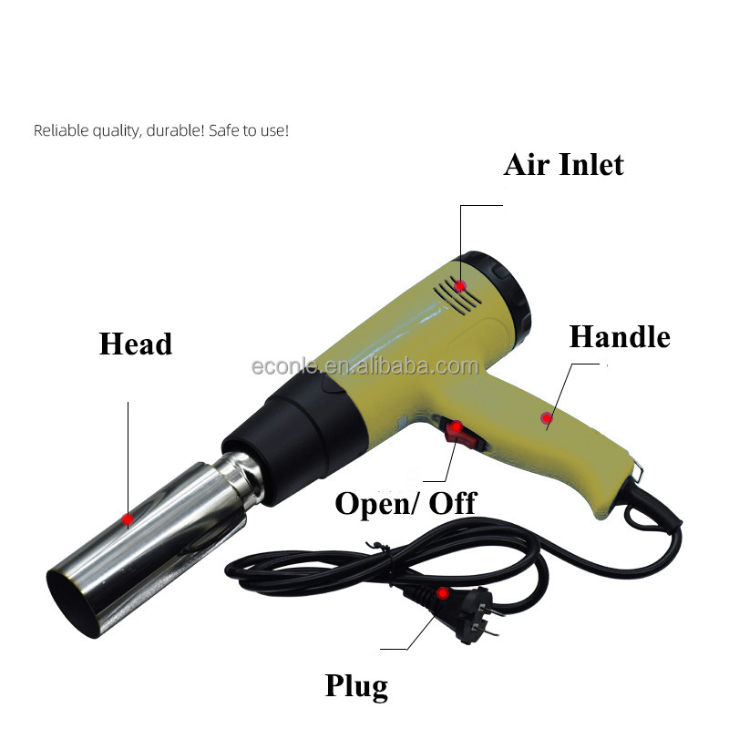 Digital Display Portable Electric Corded Heat Guns High Precision Hot Air Gun for Mobile Repair