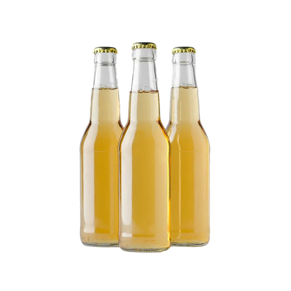 Cheap price 250ml 275ml beverage glass bottles with crown cap soda juice water bottle 250 ml clear beer bottle