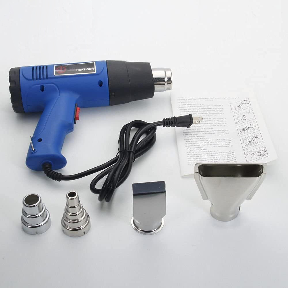 2000w Heat Sealing Machines Pvc Plastic Welding Gun Auto Film Baking Hot Air Blower Heat Gun Shrink Wrap for Candles