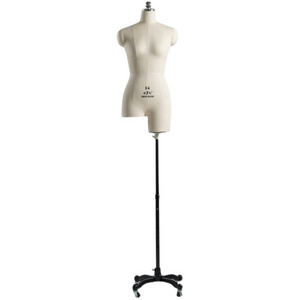 High quality  low leg Straight needle draping display female mannequin with red line