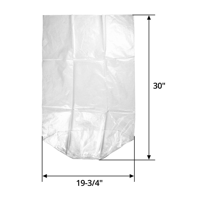 Wholesale Custom Safe Plastic 5 15 30 55 Gallon 15 30 100 200 Liter Ldpe Transparent Round Bottom Plastic Drum Liners Bags