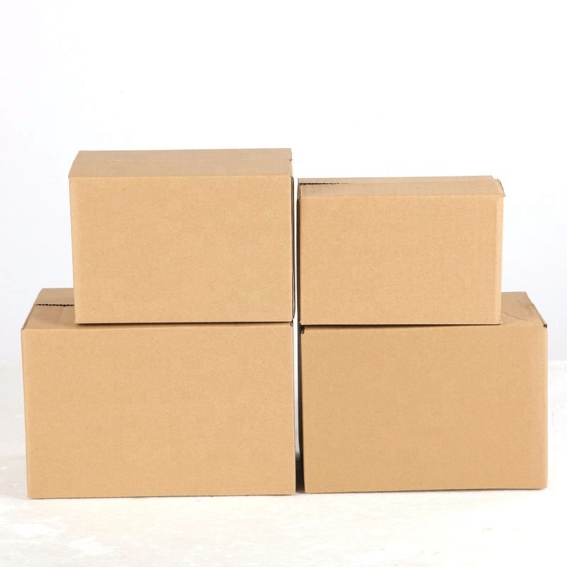 Custom Corrugated Cardboard Shipping Cartons 3-5 Layers Postal Paper Packing Boxes Matt Glossy Lamination UV Perfume Gift 100pcs