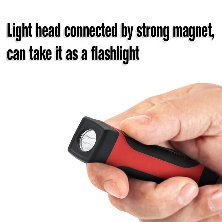 Hands Free Detachable Neck Dual Flashlight Work Light Emergency Aa Rechargeable Magnet Adjustable Led Neck Light