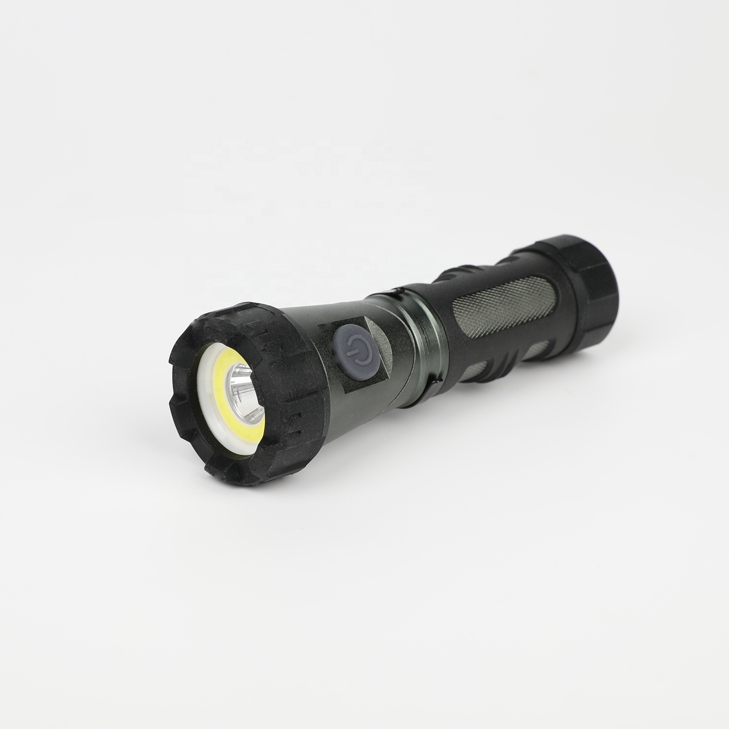 High Quality Multi-function Magnetic Head Rotatable COB Work Light Flashlight Torch with Clip AAA LED Magnetism Flashlight 30000