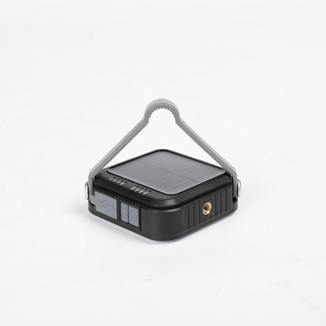 Innovative Portable Rechargeable Solar Powered Camping Lantern with Magnet