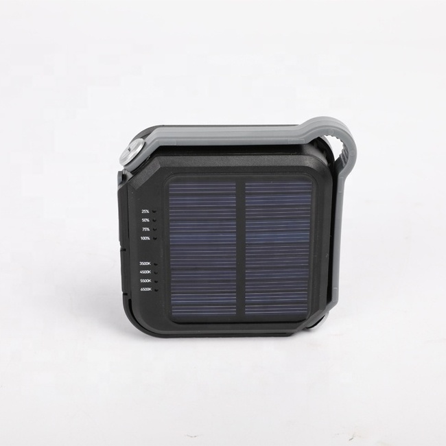 Innovative Portable Rechargeable Solar Powered Camping Lantern with Magnet